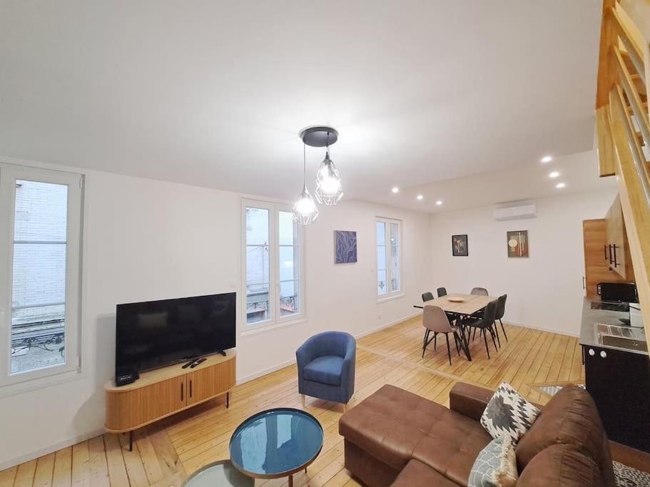 Antibes, Duplex Lumineux Apartment แร็งส์ ภายนอก รูปภาพ