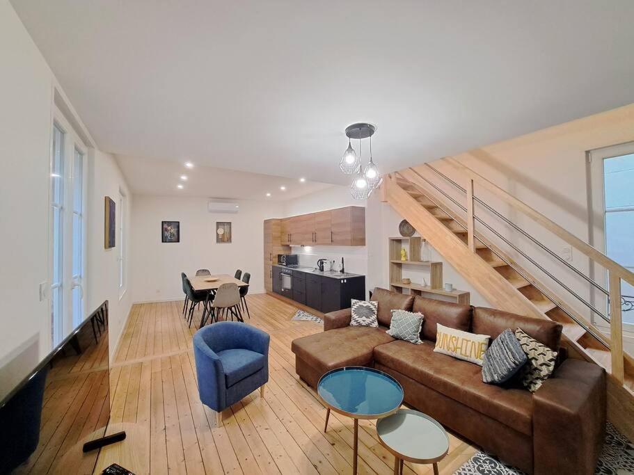 Antibes, Duplex Lumineux Apartment แร็งส์ ภายนอก รูปภาพ